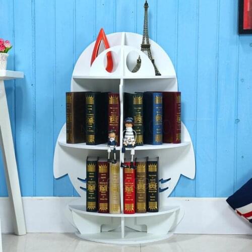 Cartoon Animal Modelling Bookshelf Storage Shelves Of Carve Patterns Or Designs On Woodwork Baby Kindergarten Toys Receive