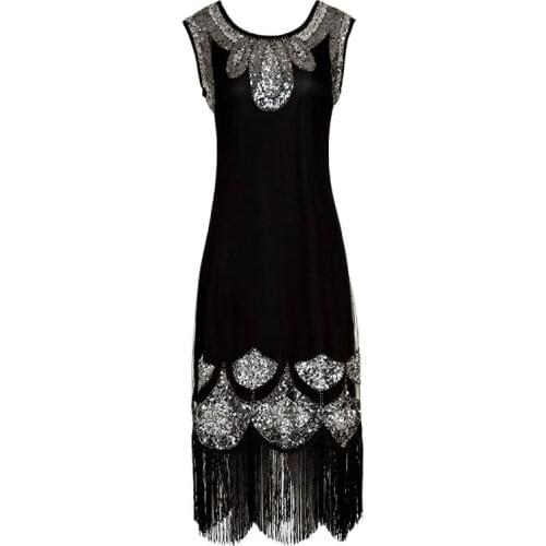 Top Black newly Vintage sequin embroidery Sexy Prom Women Cocktail Dresses Party Dresses Vestidos De Coctel Coctail Dress 773