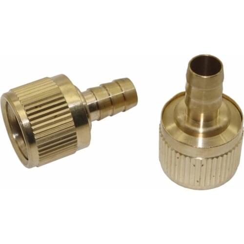 5 Pcs Full copper garden 1/2" Quick connect Hose Barb Homebrew Fittings water conector connection garden hose irrigation tools