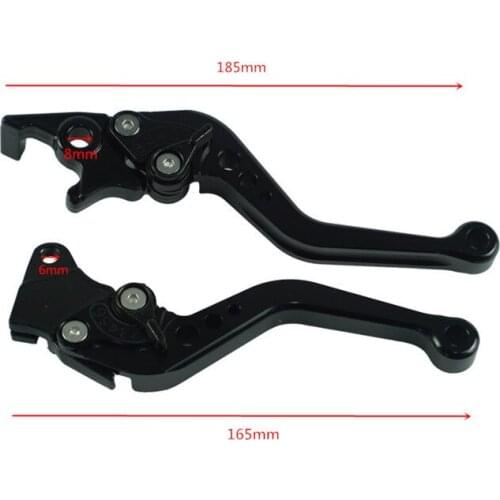 Motorcycle CNC Modified Handle 6 Speed Adjustable Horn Brake Clutch Handlebar Horn for KAWASAKI SUZUKI Accessories