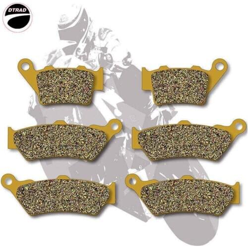 Motorcycle Brake Pads Front+Rear For BMW F 800 GS 08-09 DUCATI GT1000 07-10 Paul Smart 1000 LE 992cc 2006 Sport Classic 06-08