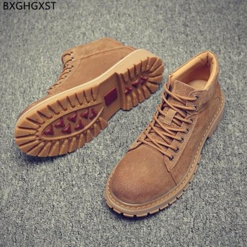 Ankle Boots for Man 2021 Black Man Shoes High Quality Martens Boots for Men Male Luxury Designer Boots Men Tactical Shoes Men