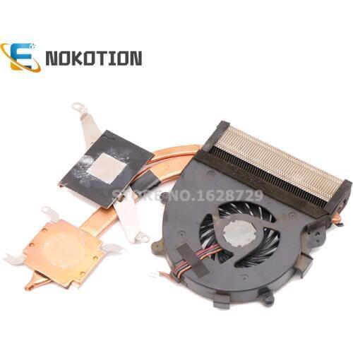 NOKOTION Radiator for sony VAIO VPCCA VPCCB laptop cooling MBX-240 MBX-239 CPU GPU heatsink with fan