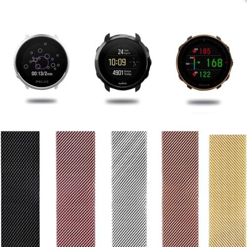 20mm 22mm Watch Straps For Polar Ignite/Vantage M/Suunto 3 Fitness Band Metal Bracelet For Smartwatch Accessories Watchband DW