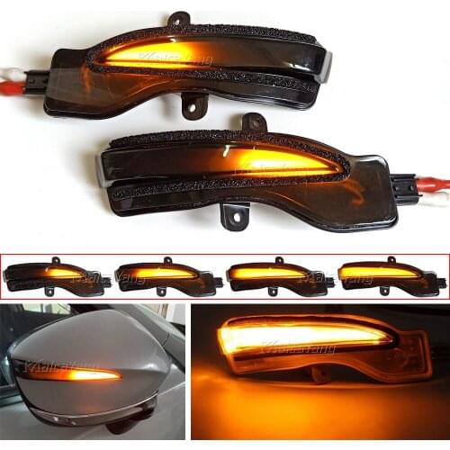 LED Light Dynamic Turn Signal Side Mirror Blinker Indicator For Mazda CX-3 CX3 2016-2019 CX-4 CX-5 CX5 2016 2016.5 Facelift