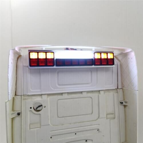  LED Light Bar Lamp Bright Model Car Rear Light for Tamiya 1/14 56323 Scania R620 R730 RC Car Modification Parts