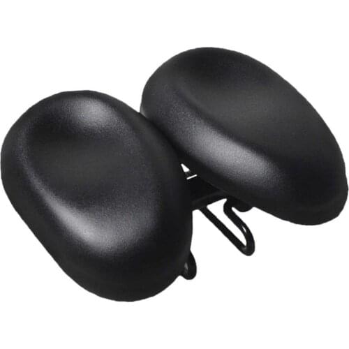 Bicycle Seat Two-seat Bicycle Cushion Soft Thickened Widened Dual Pad Bike Saddles For Cycling Bicycle Bike Accessories