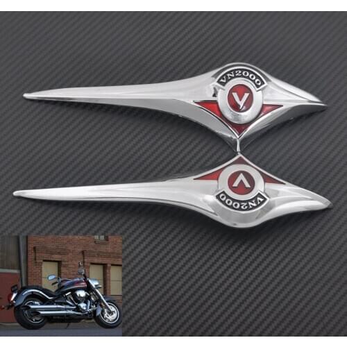 Motorcycle Part 3D Gas Tank Sticker Emblem Badge Fuel Decals Fit for Kawasaki Vulcan VN Classic VN2000