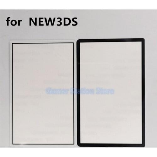 50PCS New Replacement Part Glass Screen Lens For New 3DS Lens cover Protector Accessories