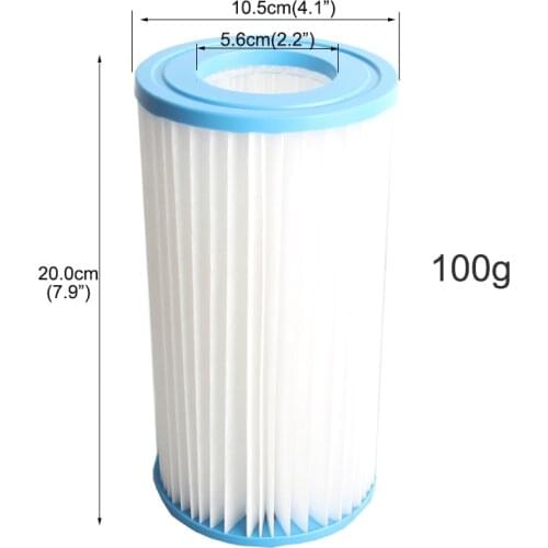 20cm height swimming pool accessories filter cartridge for filter pump filter pump above ground pool accessory part replacment