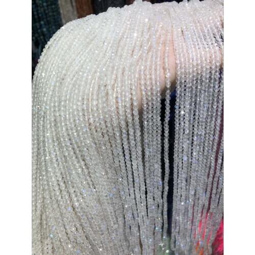 Natural Stone Bead Section Small Beads Super Blue Moonstone For Jewelry Making DIY Necklace Bracelet Earrings Anklet Accessory