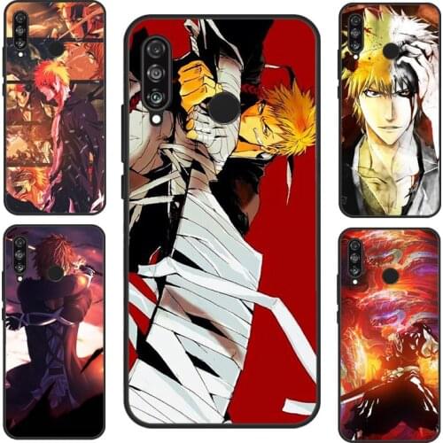 Ichigo Kurosaki BLEACH anime Case For Huawei P30 P20 P40 Pro Mate 10 20 Lite Nova 5T P Smart Z 2019 Honor 9X 8X 8A 10i