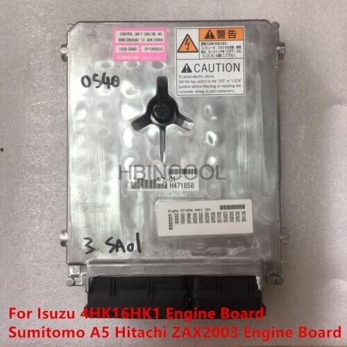 FOR Isuzu 4HK1/6HK1 Engine Board Sumitomo A5 Hitachi ZAX200-3 Engine Board High Quality Excavator Parts Free Shipping