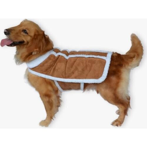 Dog cotton coat cotton dog clothes pet supplies medium-sized large Shepherd dogs autumn and winter clothes pet clothes Labrador