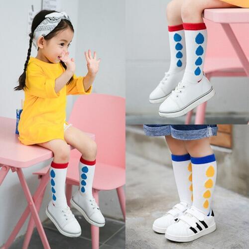 2019 Girls Boys stockings Knee High Baby Kids stockings Tube stockings Children Leg Warm Booties cotton cartoon stockings Tobani