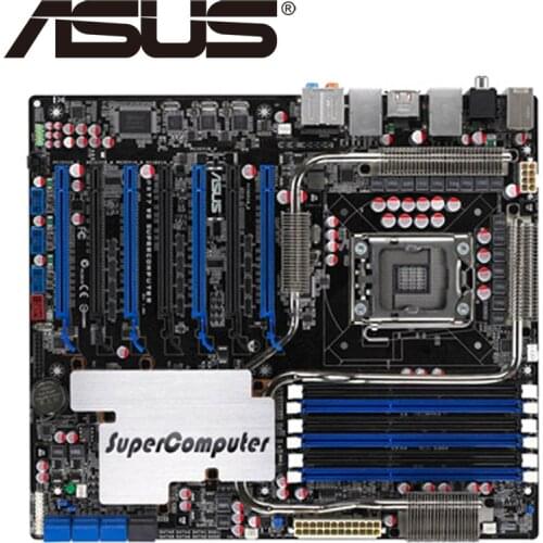 Asus P6T7 WS SuperComputer Desktop Motherboard X58 Socket LGA 1366 i7 Extreme DDR3 24G ATX UEFI BIOS Original Mainboard On Sale