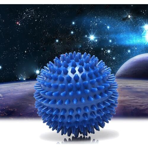 PVC Hand Massage Ball Trigger Point Fitness Ball Portable Physiotherapy Hand Foot Pain Relief Yoga Balls Training Grip Ball
