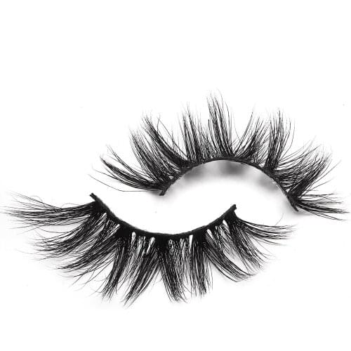 Medium Long 3D Real Mink Lashes Natural Long False Eyelashes 100% Hand Made False Lashes Bulk Eye Extension cilios Long lasting
