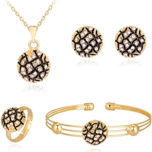 New Style Jewlry Pendant Necklace Rings Earring For Women Jewelry Decoration