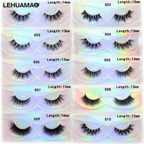 Wholesale 100 Pairs/lot Makeup 3D Mink Eyelashes 5D Mink Lashes Soft fake lashes Reusable Lashes Fedex DHL Shipping