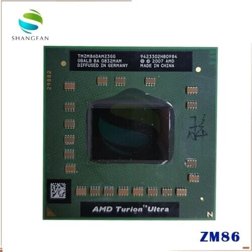 AMD Laptop original CPU TMZM86DAM23GG ZM86 2.4Ghz/2M PGA638 ZM 86 ZM-86 processor PGA 638 Socket S1