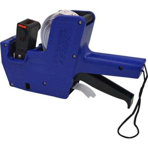 MX-5500 Handheld Price Labelling Gun Plastic 8 Digits EOS Price Tag Gun 21 X 12mm Labels Machine for Supermarket Shopping Mall