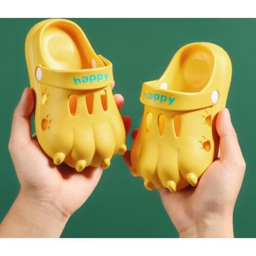 Sandals For Children Fashion Kids Casual Summer Breathable Little Girls Beach Slippers Boys Flat Shoes Baby EVA Toddler Clogs