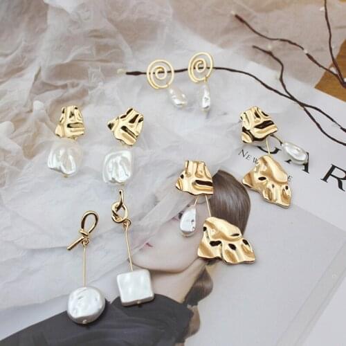 Vintage Bamboo Thin Hoop Big Circle Earrings Women Rock Gold Color Round Metal Earrings Simple Elegant Classic Jewelry Gifts New