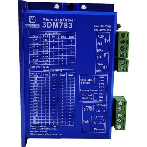Three-phase stepper motor driver drive UVW three-phase motor 36V 8.5A pulse frequency 250khz JMC original authentic