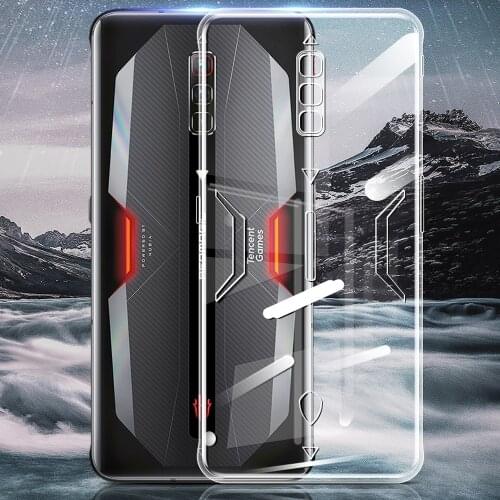 Ultra Thin Clear Soft TPU Shockproof Case Cover For ZTE Nubia Red Magic 5G NX659J 5S 6 6R Pro 3 3S