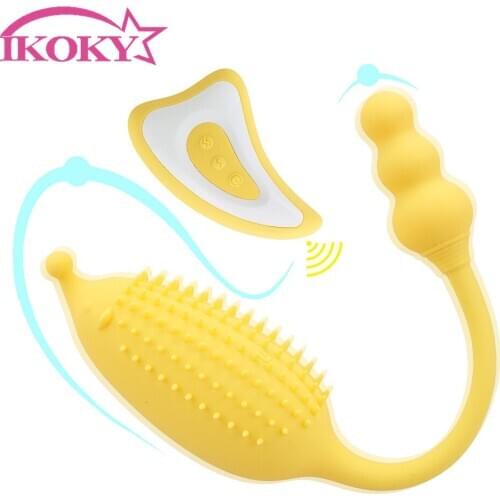 Breast Massage Vibrator Vagina Stimulation Clitoral Vibrator Wireless Remote Control G-spot Multifunctional Vibrating Egg