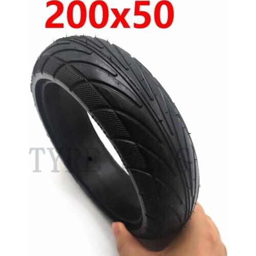 8 inch 200x50 Solid Explosion-Proof Tire for Xiaomi Ninebot Segway ES1 ES2 ES4 Electric Scooter 8"x2" Tubeless Tyre Wheel Parts