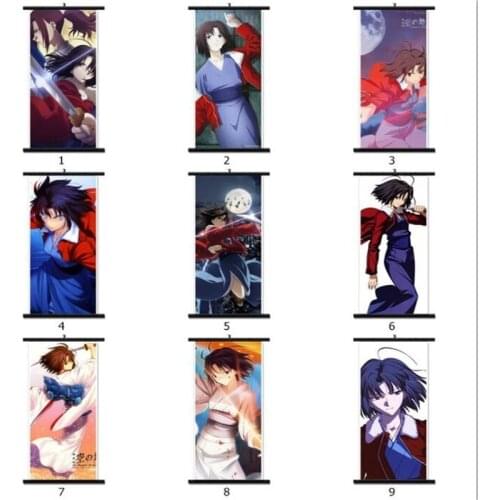 Japanese Anime Kara no Kyoukai the Garden of sinners Ryougi Shiki Home Decor Wall Scroll Poster Decorative Pictures
