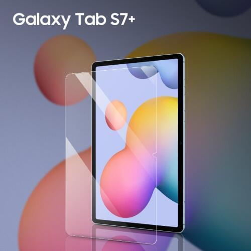 Tempered Glass For Samsung Galaxy Tab S7 11" / S7 Plus + 12.3" S7Plus SM-T870 SM-T976 T870 T976 Screen Protector Film