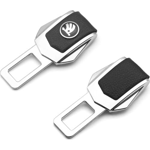 Car Seat Belt Cover Clip Safety Belts Plug Seat Belt Clip Safety Belt Buckle For Skoda Octavia 2 3 Kodiaq Rapid A5 A7 Fabia Karo