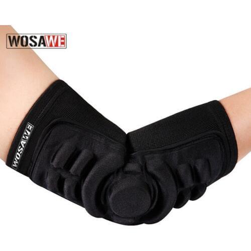 1pc Moto Breathable Anti-slip Elbow Pads Mountain Bike Cycling Elbow Protection Dancing Brace Support MTB Elbowpad Protector