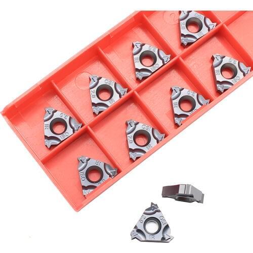 16IR 1.0 ISO 1.25 1.5 1.75 2.0 2.5 3.0 22IR 3.5 4.0 4.5 Thread turning tools CNC Lathe Tungsten Carbide Insert Cutter Tool