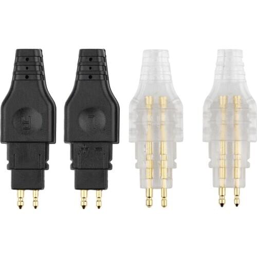 2Pcs Replacement Mini Earphone Cable Pin Audio Plug for HD580 HD600 HD650 HD25