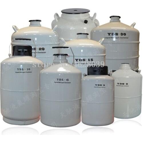 20L Liquid Nitrogen LN2 Storage Tank Static Cryogenic Container LN2 Dewar Top Quality