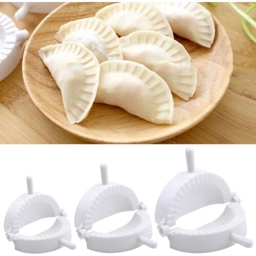 3Pcs DIY Dumpling Mould Multifunction Dumpling Maker Form Wrapper Presser Mold Cooking Home Kitchen Accessories