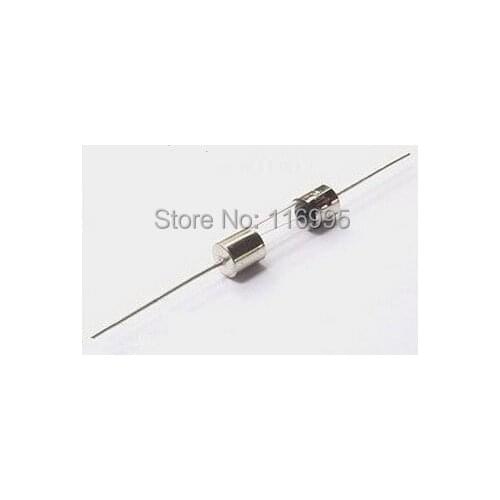 Fast Blow 50pcs glass Fuse with wire /insurance tube 5* 20 mm / 250 v F1A/250V