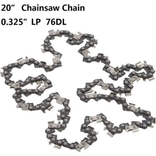 20Inch 76DL Drive Link Chainsaw saw Chain Blade Wood Chainsaw Chainsaw Saw Mill Chain Parts Cutting Lumbers For Cutting Q7F2