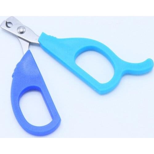 Stainless Steel Pet Nail Clippers for Nursing Nail Art Color Non-slip Pet Nail Clippers