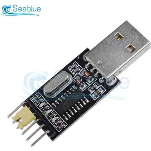 CH340 Module USB to TTL CH340G Connector Module Upgrade Small Wire Brush Plate STC Microcontroller Board USB to Serial Converter