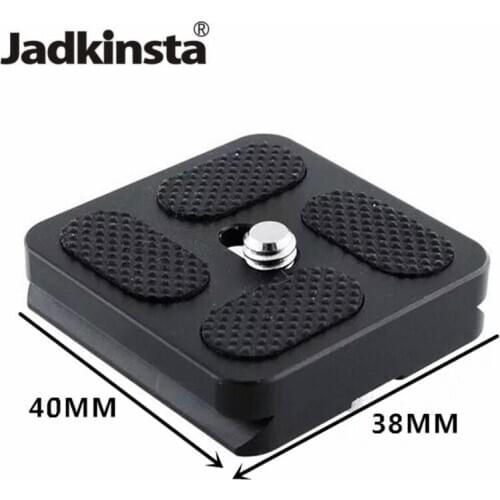 Monopod 40cm Quick Release Plate Bracket Holder with 1/4 for Benro B0 B1 B2 J1 N1 Tripod Ball Head Arca Swiss PU-40