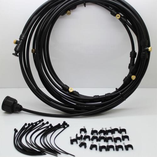 Tap Water Supply Water Spray Nozzles Low Pressure Outdoor Cooling Garden Spraying 2m 4m 6m 12m Customized Nozzle