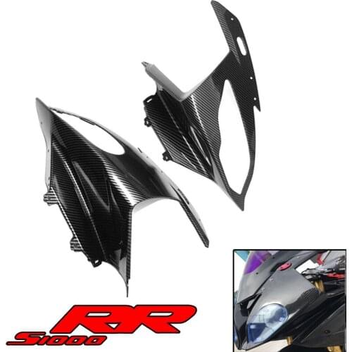 Motorcycle parts BMW S1000RR carbon fiber design front headlight fairing 2015 2016 2017 2018 ABS fairing