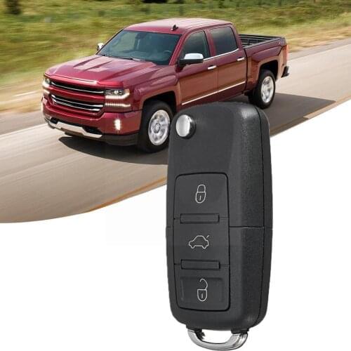 Suitable for Volkswagen B5 Sub-machine Folding Shell Car Safe Control Remote KeyChain Key Car Hidden Shell Key Stash Tiejun Y1P5