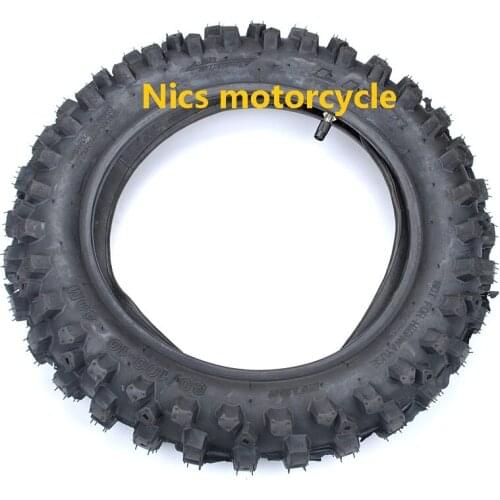 3.00-10 80/100-10" Inch Tyre Tire + Inner Tube For Mini Pit Pro Trail Dirt Bike