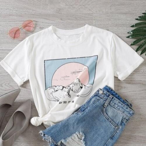 Hillbilly And So It Is Print y2k Tshirt Street Aesthetic Stylish T Shirt Women 2021 Fashion Summer Casual T-shirt Femme